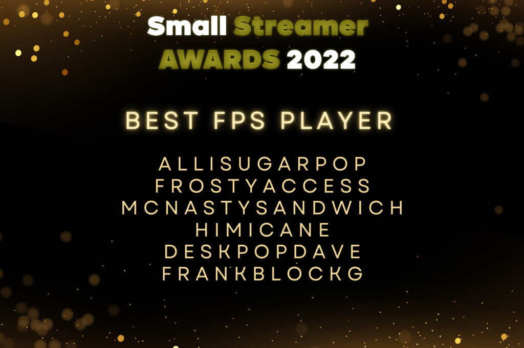 Vote Small Streamer Awards